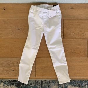 NWT Gap White High Stretch Jegging